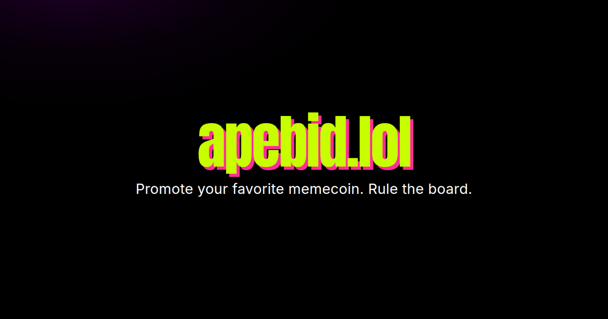 APEBID Open Graph preview